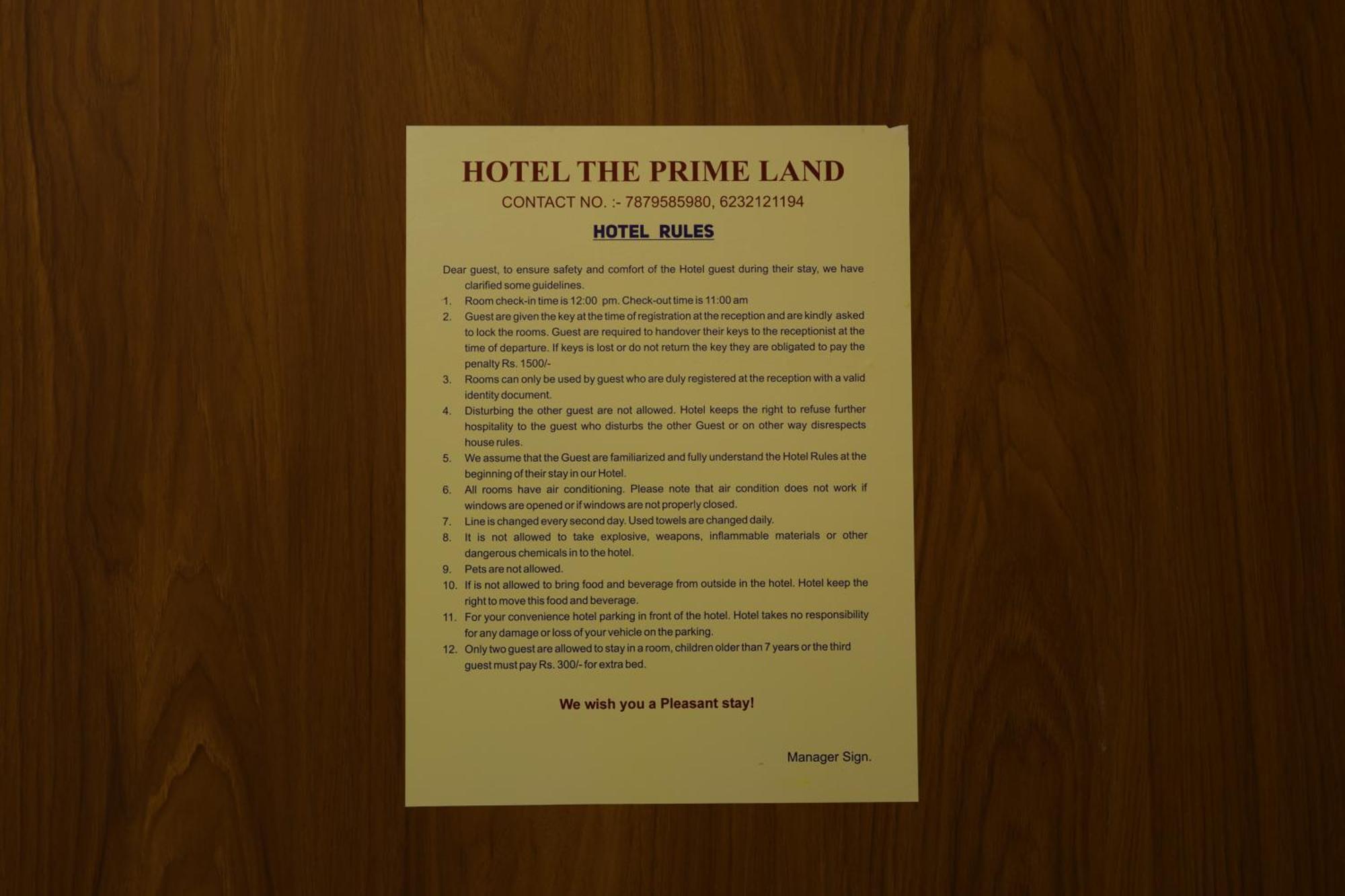 Hotel The Prime Land Hoshangabad Exterior photo